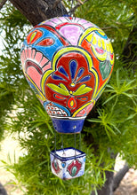 Load image into Gallery viewer, colorful  talavera hot air balloon - med