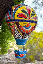 Load image into Gallery viewer, colorful talavera hot air balloon - med