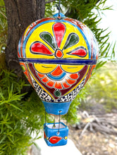 Load image into Gallery viewer, talavera decorative hot air balloon with intricate designs