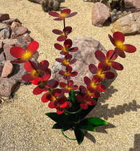 Load image into Gallery viewer, blooming agave metal yard art - 31