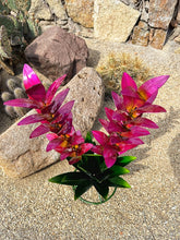 Load image into Gallery viewer, blooming agave metal art - 24