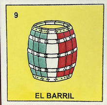 Load image into Gallery viewer, loteria tile el barril