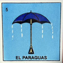 Load image into Gallery viewer, loteria tile el paraguas