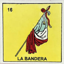 Load image into Gallery viewer, loteria tile la bandera