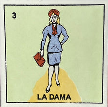 Load image into Gallery viewer, loteria tile la dama
