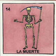 Load image into Gallery viewer, loteria tile la muerte