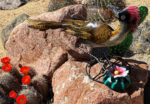 Load image into Gallery viewer, roadrunner looking back yard art