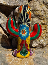 Load image into Gallery viewer, talavera decorative saguaro cactus -e