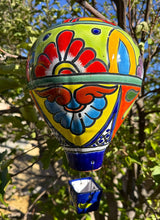 Load image into Gallery viewer, colorful talavera hot air balloon decor