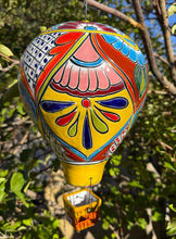 Load image into Gallery viewer, colorful decorative talavera hot air balloon