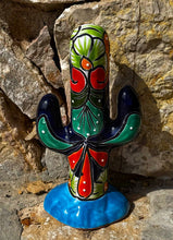 Load image into Gallery viewer, decorative talavera saguaro cactus -7