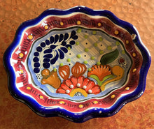 Load image into Gallery viewer, talavera bowl - brown yellow