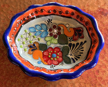 Load image into Gallery viewer, talavera bowl - red brown