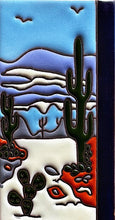 Load image into Gallery viewer, Talavera House Numbers - Cactus Scene