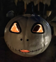 Load image into Gallery viewer, Clay Pumpkin Halloween Decoration