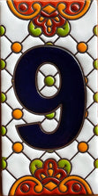 Load image into Gallery viewer, Talavera House Numbers - Dots