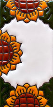 Load image into Gallery viewer, Talavera House Numbers - Sunflowers