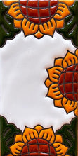 Load image into Gallery viewer, Talavera House Numbers - Sunflowers