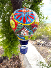 Load image into Gallery viewer, hand painted talavera hot air balloon 

