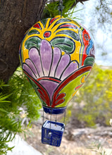 Load image into Gallery viewer, talavera hot air balloon for home decor, patio decor, office decor
