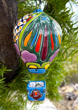 Load image into Gallery viewer, talavera hot air balloon decor
