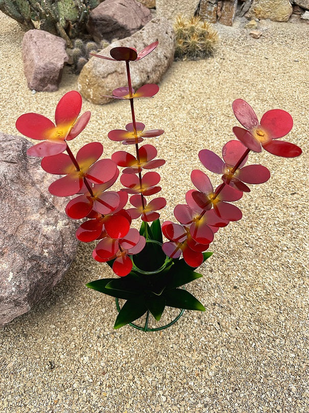 blooming agave metal sculpture-25