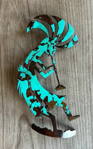 kokopelli metal wall art - A6