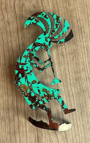 kokopelli metal wall art - a7