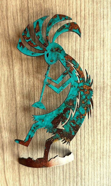 kokopelli metal wall decoration E6