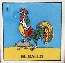 Load image into Gallery viewer, loteria tile el gallo
