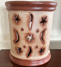 Load image into Gallery viewer, Terracotta Stars Wall Sconce - Disc
