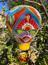 Load image into Gallery viewer, talavera colorful hot air balloon

