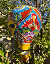Load image into Gallery viewer, colorful talavera hot air balloon decoration
