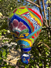 Load image into Gallery viewer, colorful decorative talavera hot air balloon
