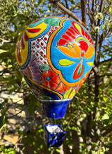 Load image into Gallery viewer, talavera colorful hot air balloon decoration
