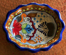Load image into Gallery viewer, talavera bowl - brown green red
