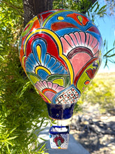 Load image into Gallery viewer, Colorful talavera hot air balloon decoration
