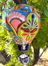 Load image into Gallery viewer, colorful ceramic hot air balloon decoration
