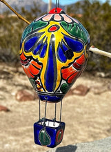 Load image into Gallery viewer, Talavera Hot Air Balloon - Blue Yellow Orange
