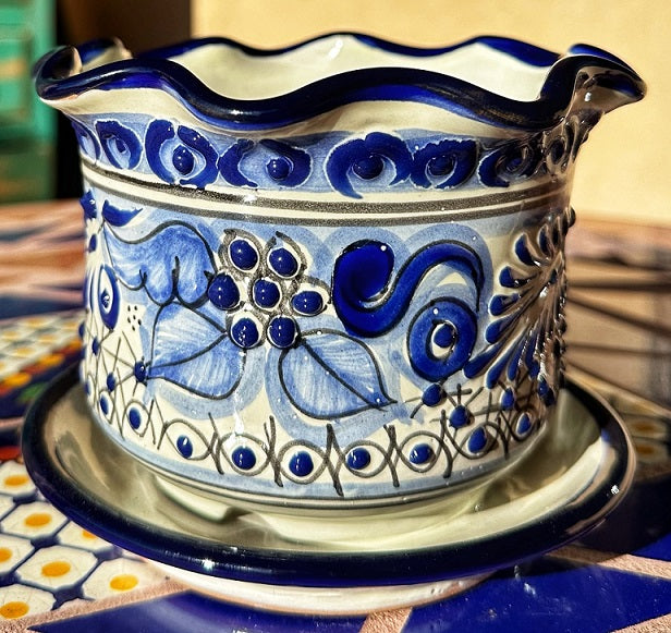 talavera plant saucer Talavera Planters With Saucer