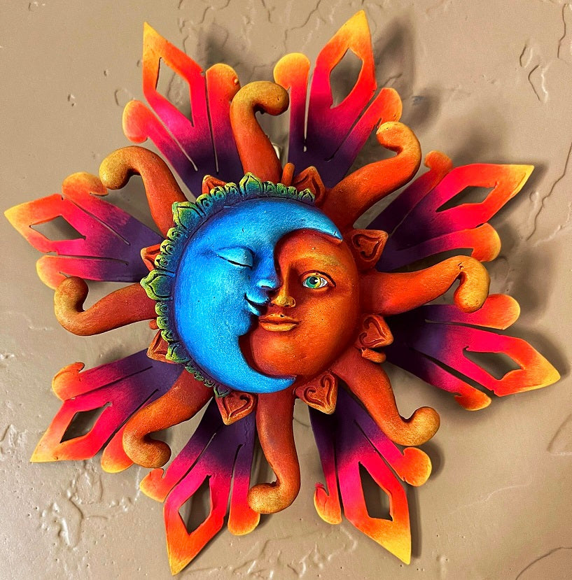 sun and moon splendor wall decor