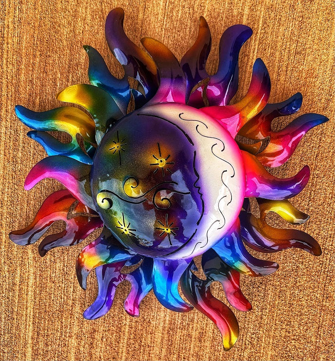sun and moon wall art-multiple colors