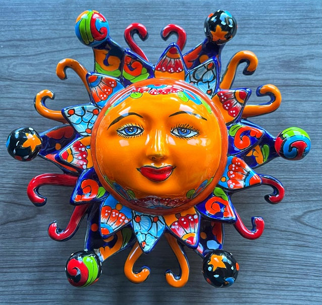 talavera sun decor with spheres